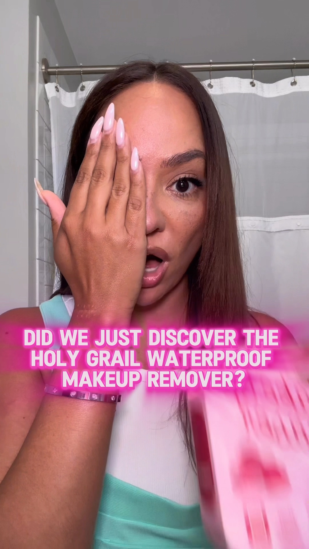 This is THE makeup removal cloth. This is a real time review using it for the first time and I am SHOOK. If you wear waterproof mascara or waterproof eyeliner YOU NEED THIS. 🤩💄 @The Original MakeUp Eraser #makeuperaser 

#makeupremover 
#makeupremoval 
#makeupremovetutorial 
#makeuptips
#makeuphacks

#LTKFindsUnder50 #LTKBeauty #LTKOver40