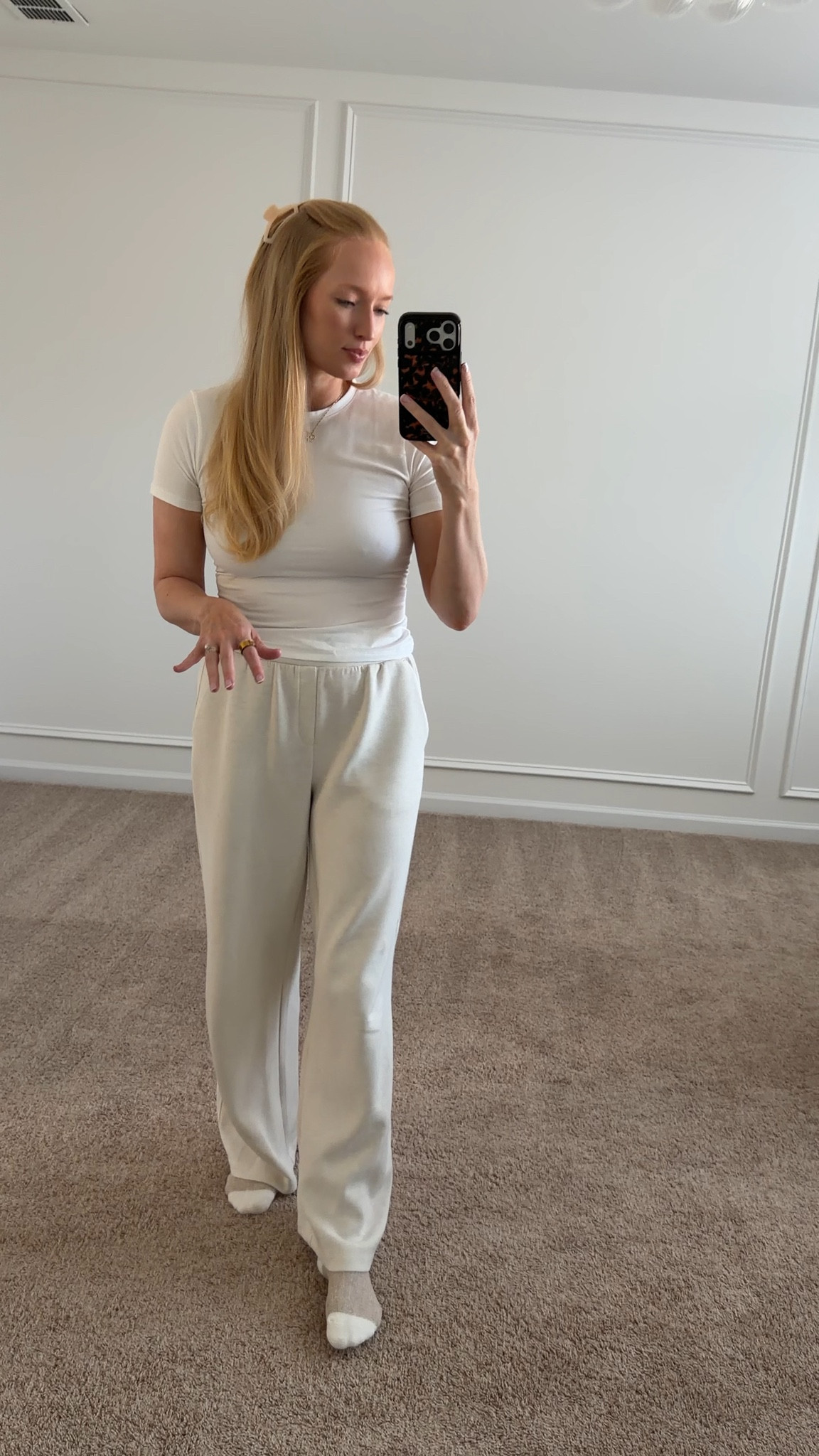 I’ve been loving this fitted white tee layered under sweaters this season. Wearing a size small and it’s under $20! 

#LTKootd