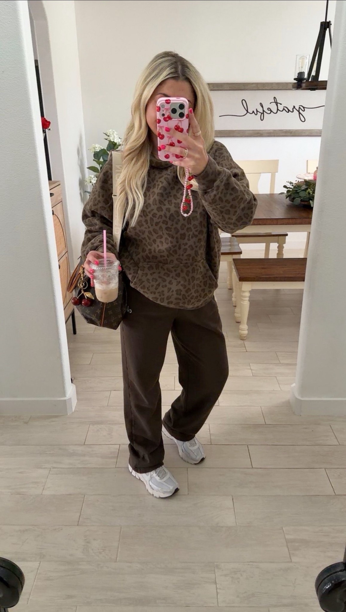 Comfy cute outfit 
Leopard hoodie small
Alo sweatpants small
Nike sneakers tts

#LTKFindsUnder50 #LTKFindsUnder100 #LTKootd