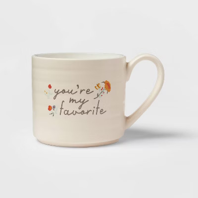 15oz Stoneware You're My Favorite Mug - Threshold™ | Target