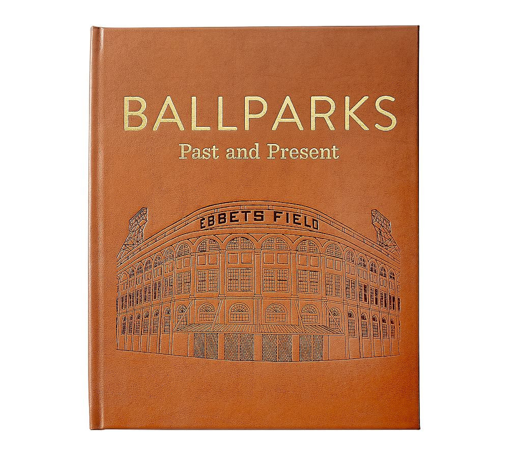 Ballparks Leather-Bound Book | Pottery Barn (US)