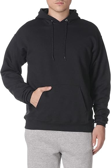 Hanes Men's Ultimate Sweatshirt, Heavyweight Fleece Hoodie, Cotton Sweatshirt for Men | Amazon (US)