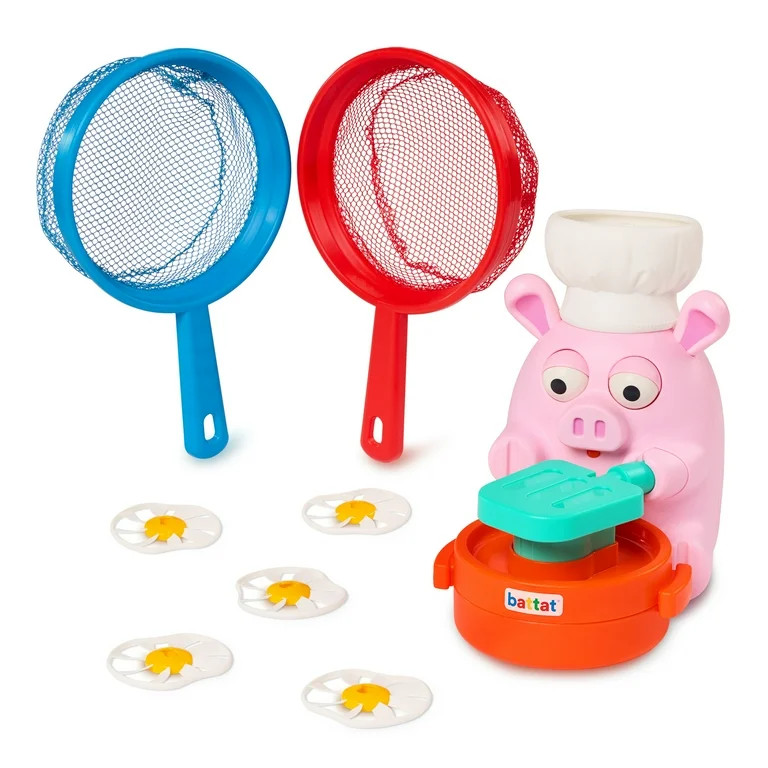 Battat Fry n' Fly Flying Disc Launcher Toy Catching Outdoor Game for Kids Ages 4 + - Walmart.com | Walmart (US)