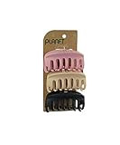 Goody Planet Goody Sustainable Round Claw Clips, Large, Extra Strong, Neutral Colors, Pink, Yellow a | Amazon (US)