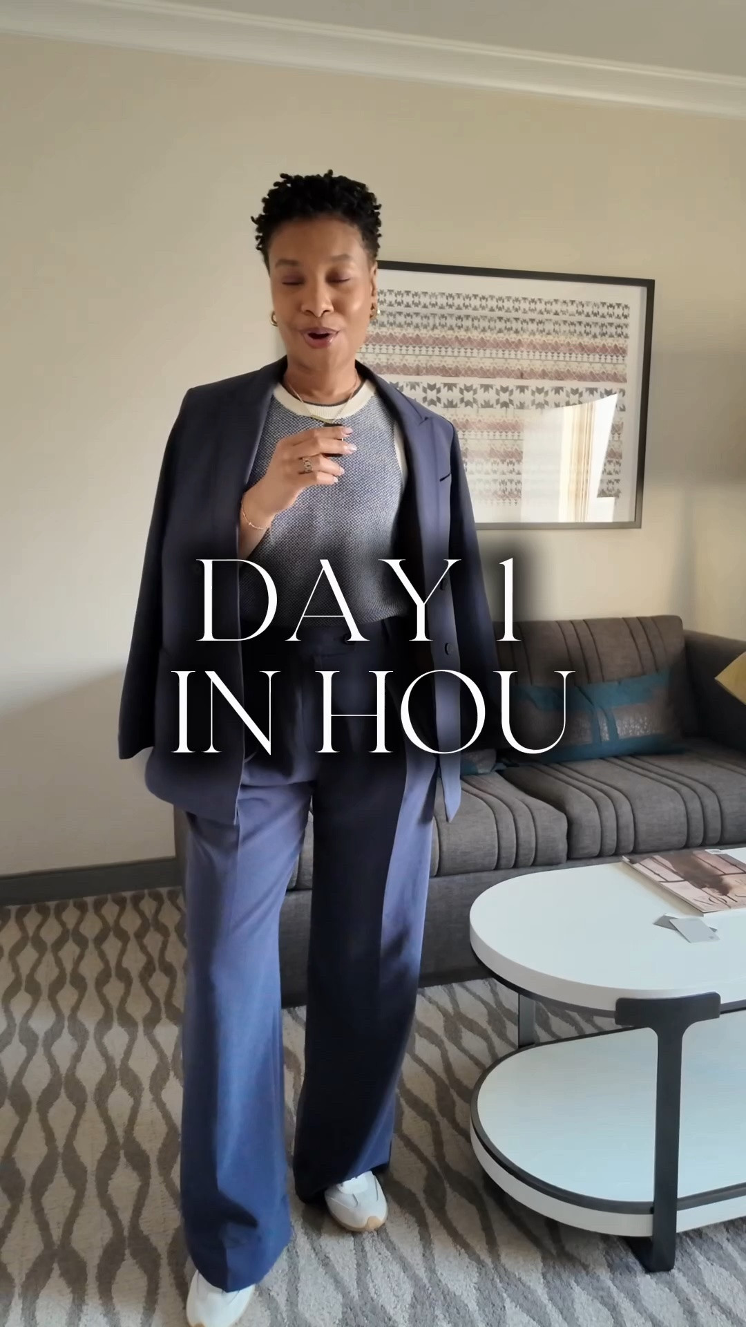 A modern take on the classic suit. I styled this Oxford blue double-breasted suit with a sleeveless sweater vest and sneakers for a polished but comfortable look. The blazer and wide-leg pants can also be worn separately, making this a versatile wardrobe investment.

Blazer - size 4
Sweater - size M
Pants - size 2

#LTKgrwm #LTKdayinmylife #LTKootd