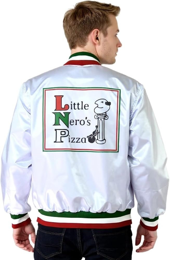 Little Nero's Pizza Jacket - Everyday Wear & Costume - Christmas Movie Delivery Driver White Coat... | Amazon (US)