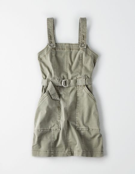 AE Utility Dress Overall | American Eagle Outfitters (US & CA)