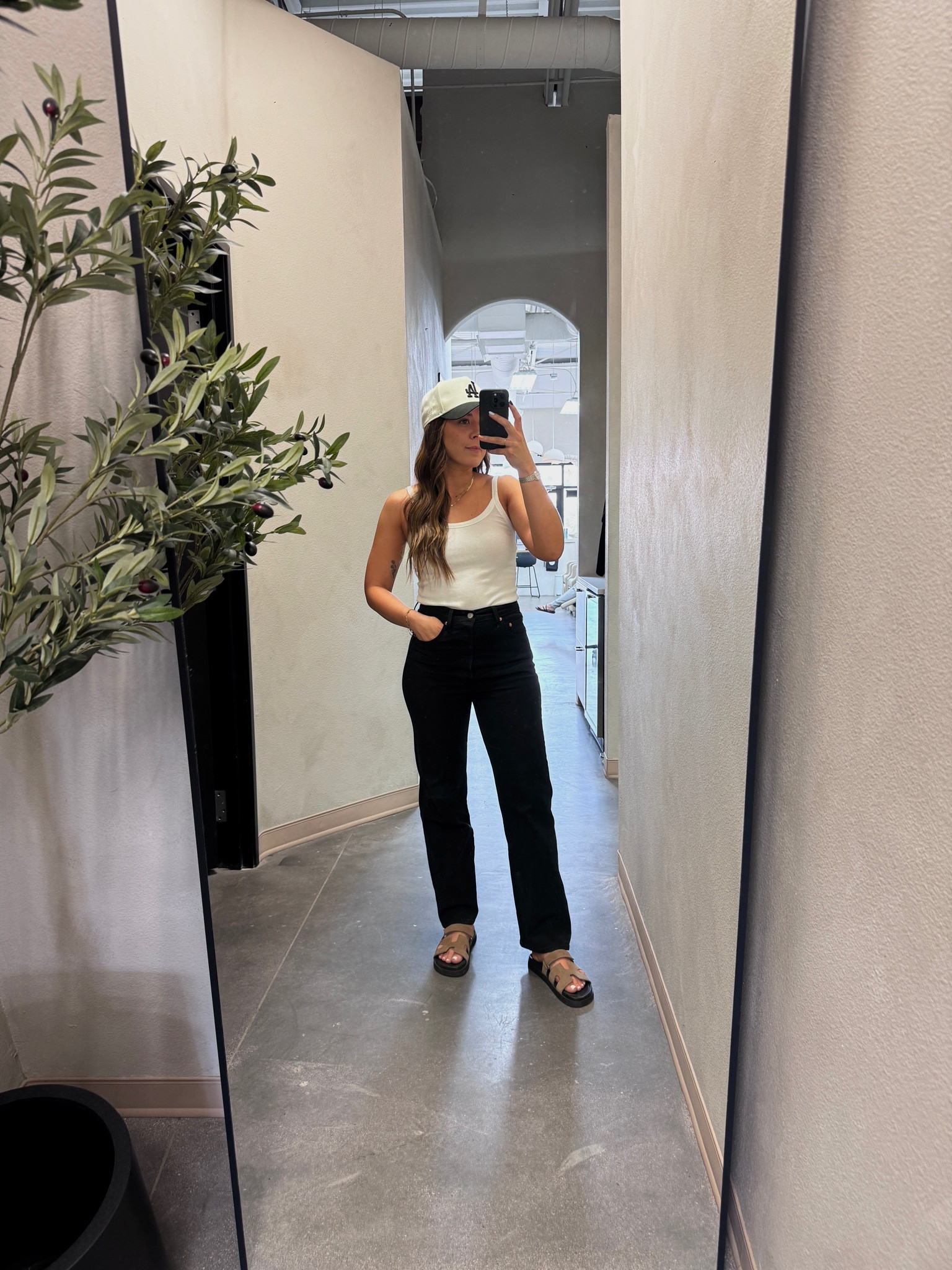 i did 29 in length on jeans so they go a little past my ankle! 