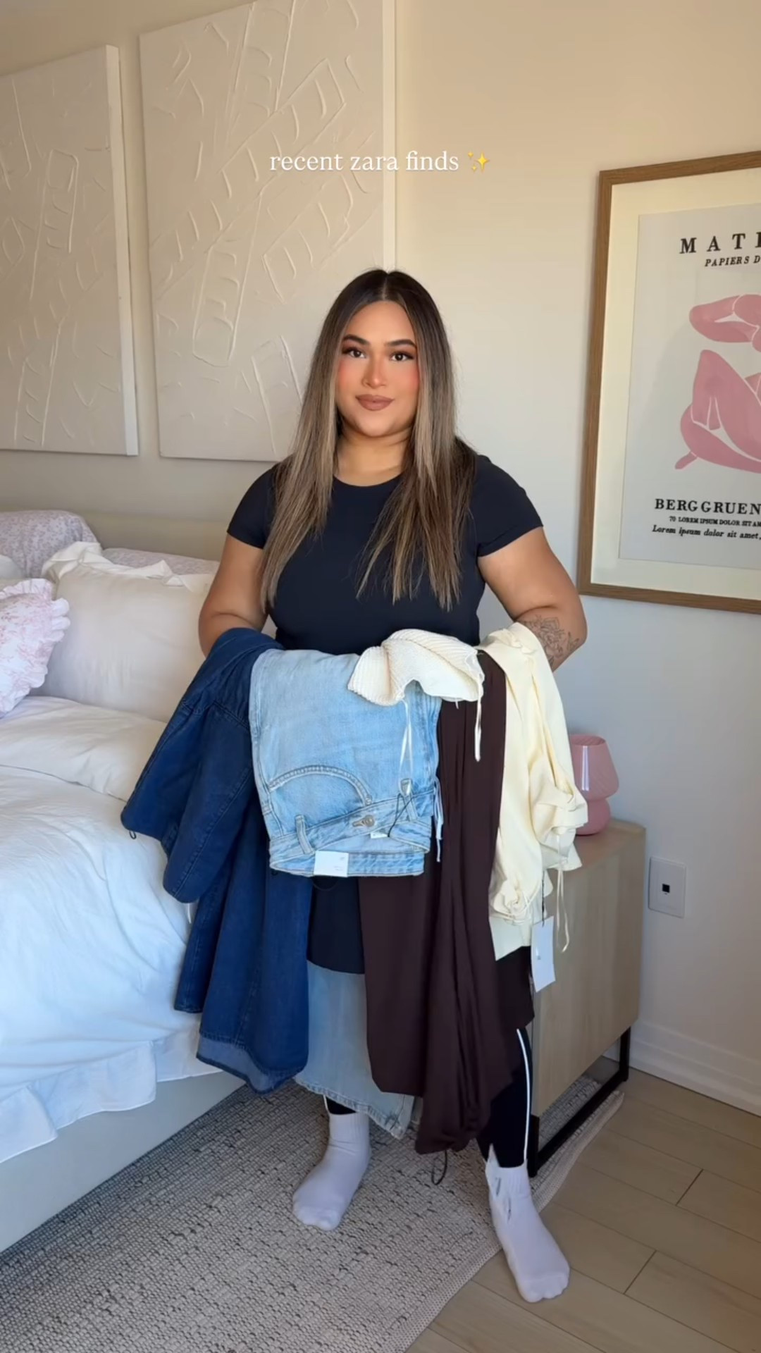 new in Zara haul 🤍✨

Comment ‘HAUL’ below and I’ll send you all the details 💌

I had so much hope for the first denim dress 😩 I’ve been really into this darker denim lately. I sized up to an XL and it was still too small in the chest area. So tragic!!!