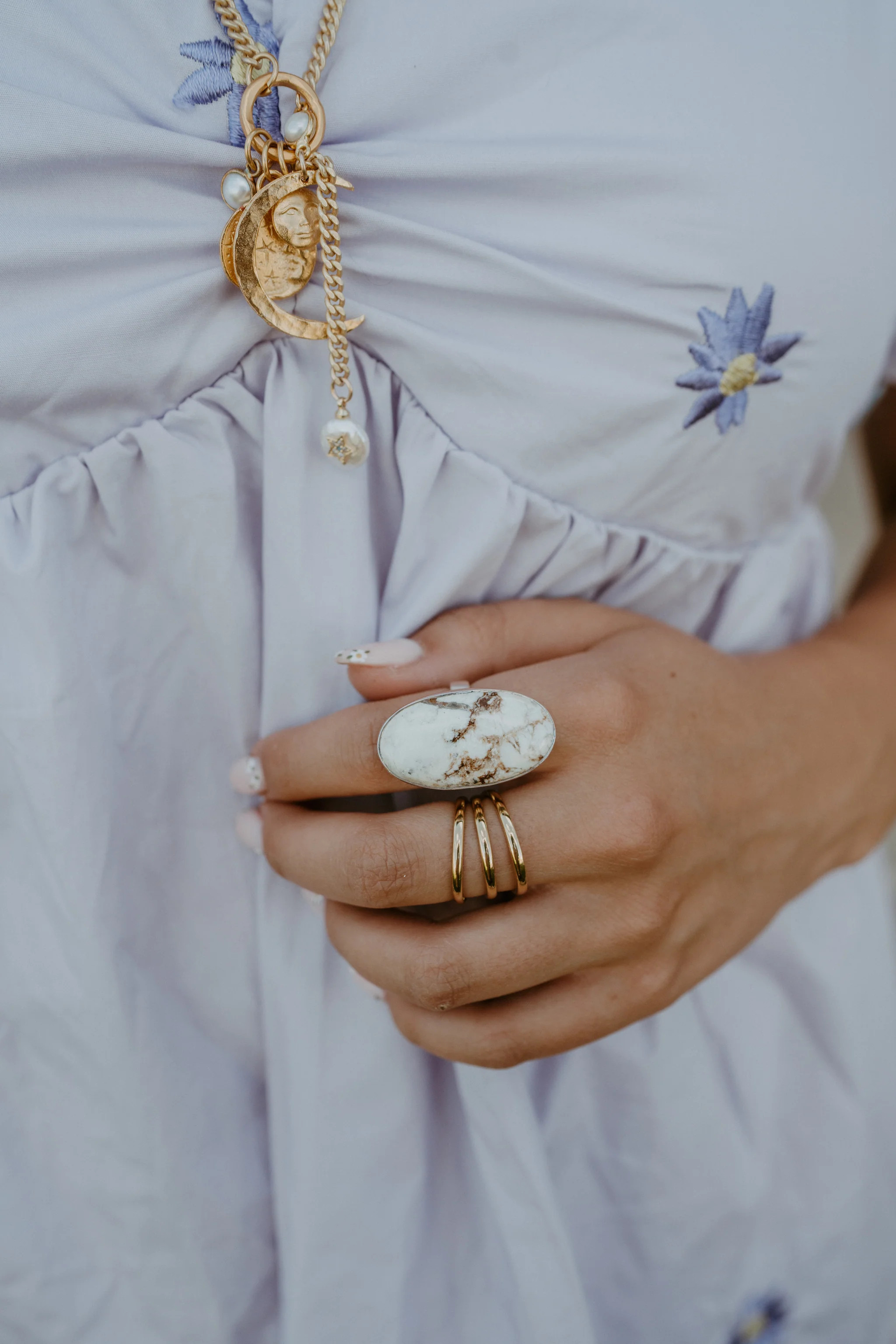 Swirl Ring | #2 | Gold | Goldie Lew Jewelry