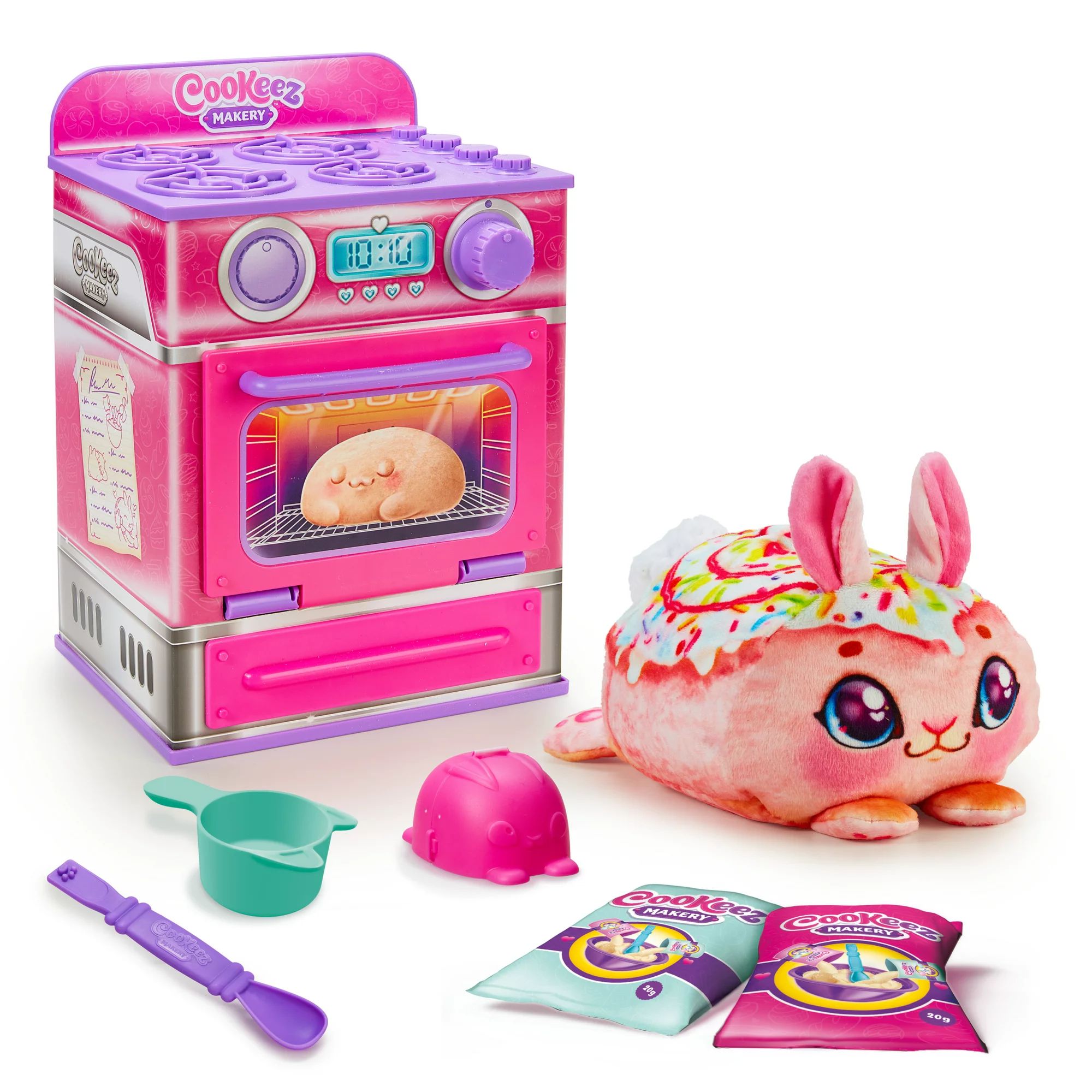 Cookeez Makery Cinnamon Treatz Pink Oven, Scented, Interactive Plush, Styles Vary, Ages 5+ - Walm... | Walmart (US)