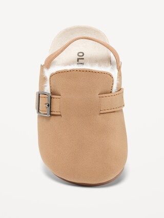 Cozy Faux-Suede Clog Shoes for Baby | Old Navy (US)