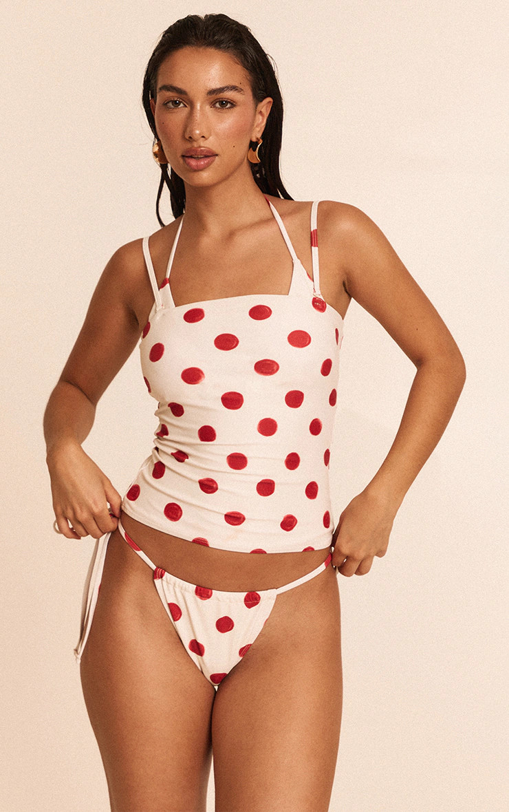 Red Polka Dot Tankini | Pretty Little Thing (Australia & New Zealand)