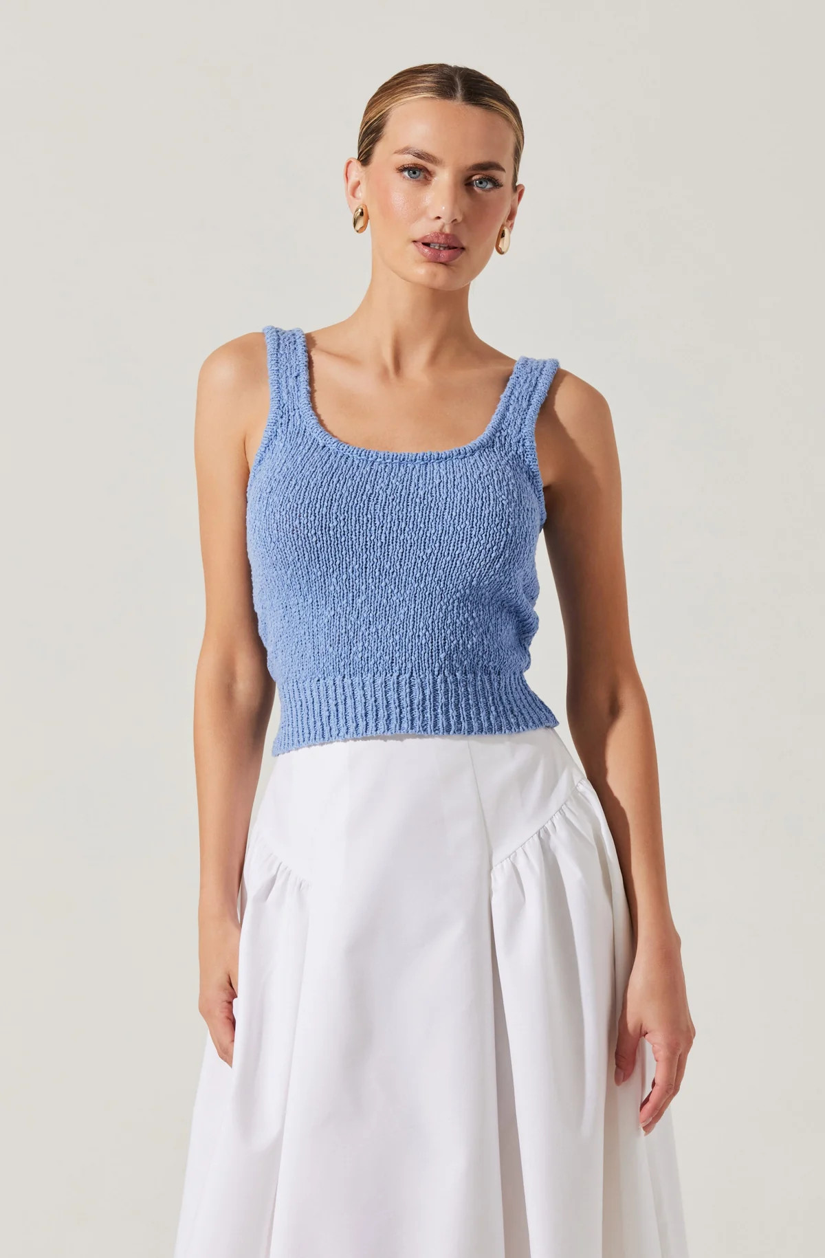Virgo Textured Sweater Tank | ASTR The Label (US)