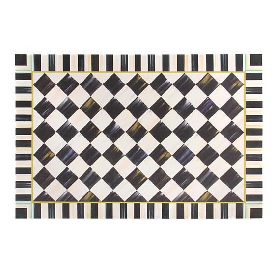 Courtly Check Floor Mat - 2' x 3' | MacKenzie-Childs