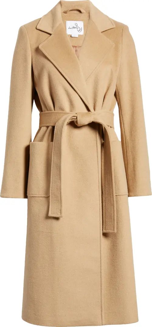 Sam Edelman Wool Blend Wrap Coat | Nordstrom | Nordstrom