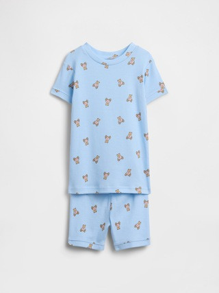 babyGap Brannan Bear Print PJ Set | Gap Factory