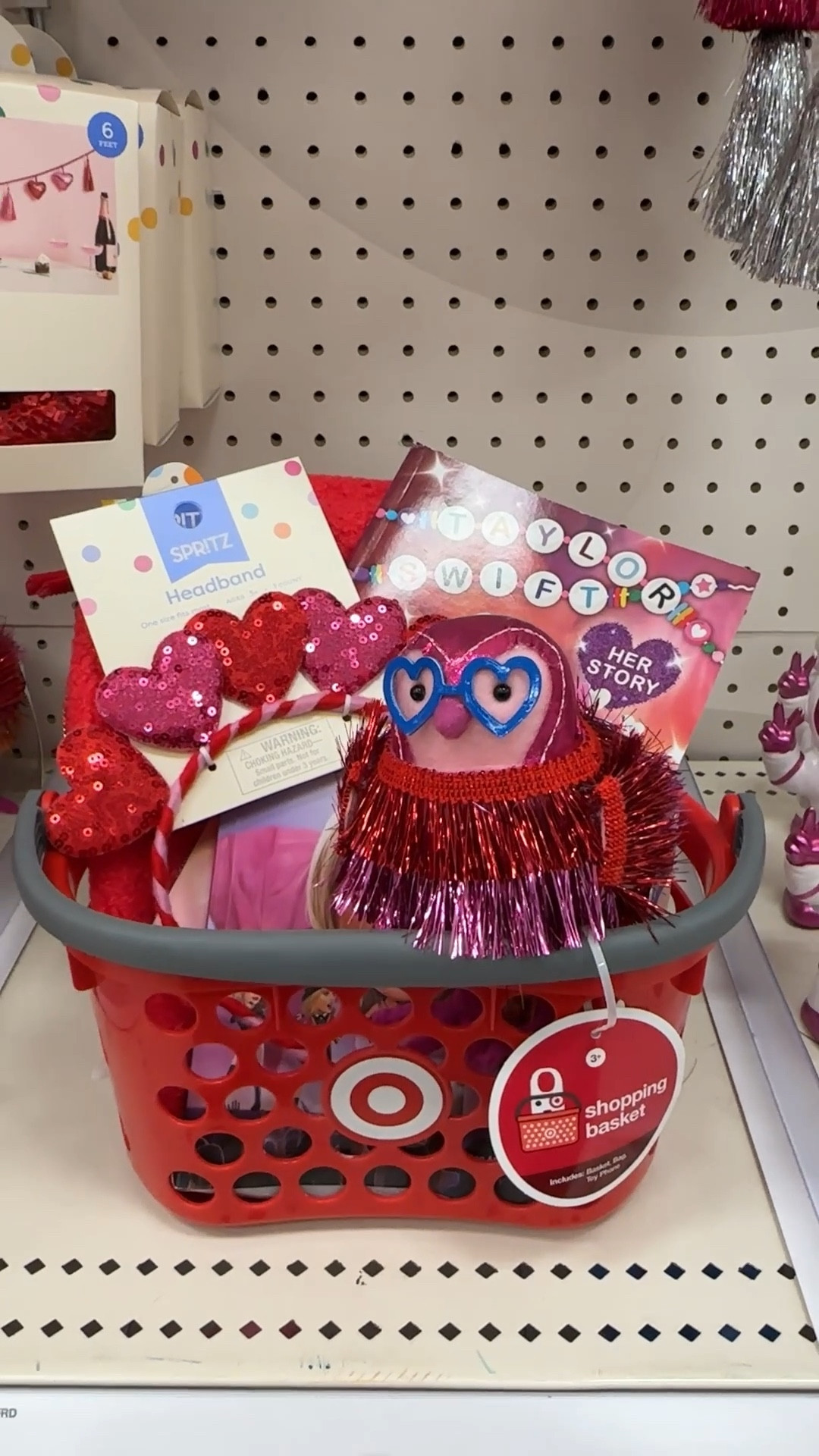 Swiftie themed Valentine’s Day basket 💖💌🌹 Taylor swift gift, swiftie gift 

#LTKSeasonal #LTKFindsUnder50 #LTKKids