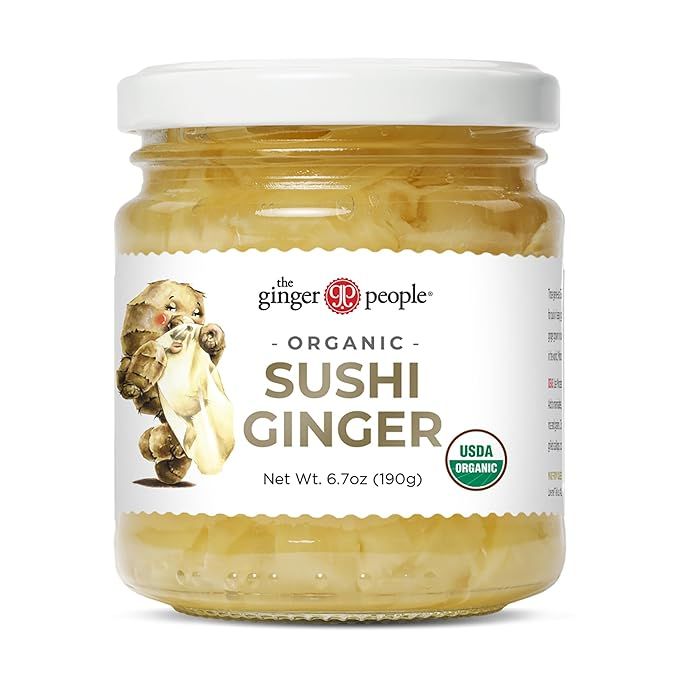 The Ginger People Organic Pickled Sushi Ginger, Vegan, 6.7 ounces (Pack of 1) | Amazon (US)