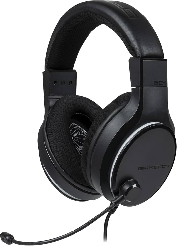 GC-1 PC Gaming Headset – Advanced 40mm Drivers – Lightweight Frame – 3.5mm Headphone Jack ... | Amazon (US)