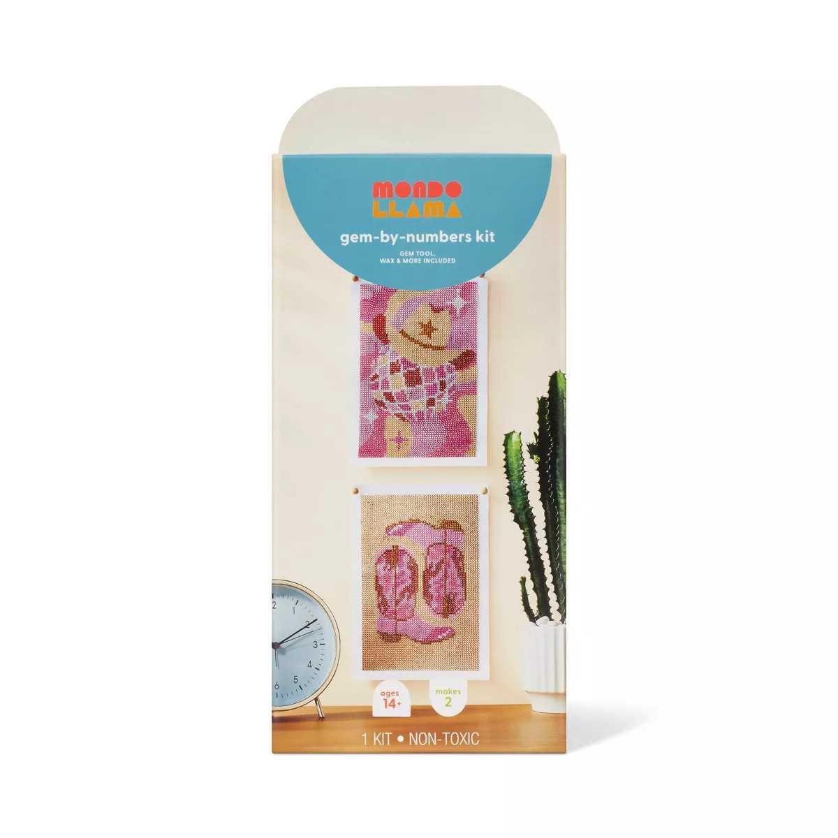 2ct Cowgirl Gem Art Kit - Mondo Llama™ | Target