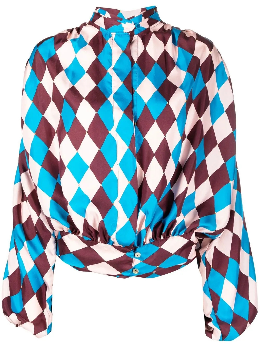 Bluse mit Print | Farfetch Global
