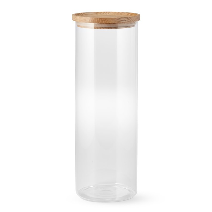Hold Everything Stacking Glass Canisters | Williams-Sonoma
