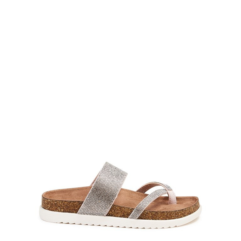Madden NYC Womens Wide Width Embellished Sandals | Walmart (US)