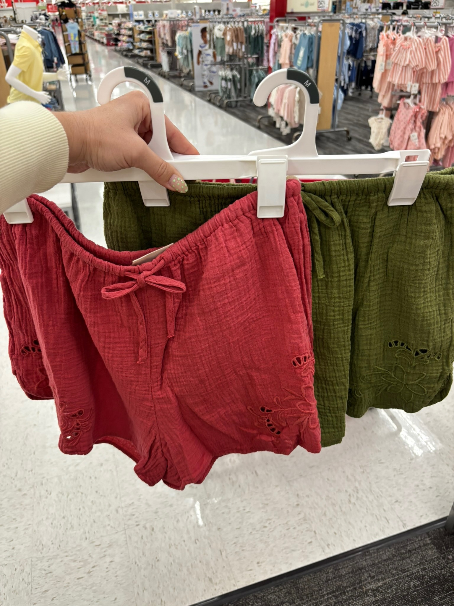 Cutest little summer shorts + on sale for only $17!🤩 Love these colors + the eyelet detail!

Spring, summer, shorts, beach vacation outfit. @Target

#LTKootd #LTKSaleAlert #LTKSeasonal