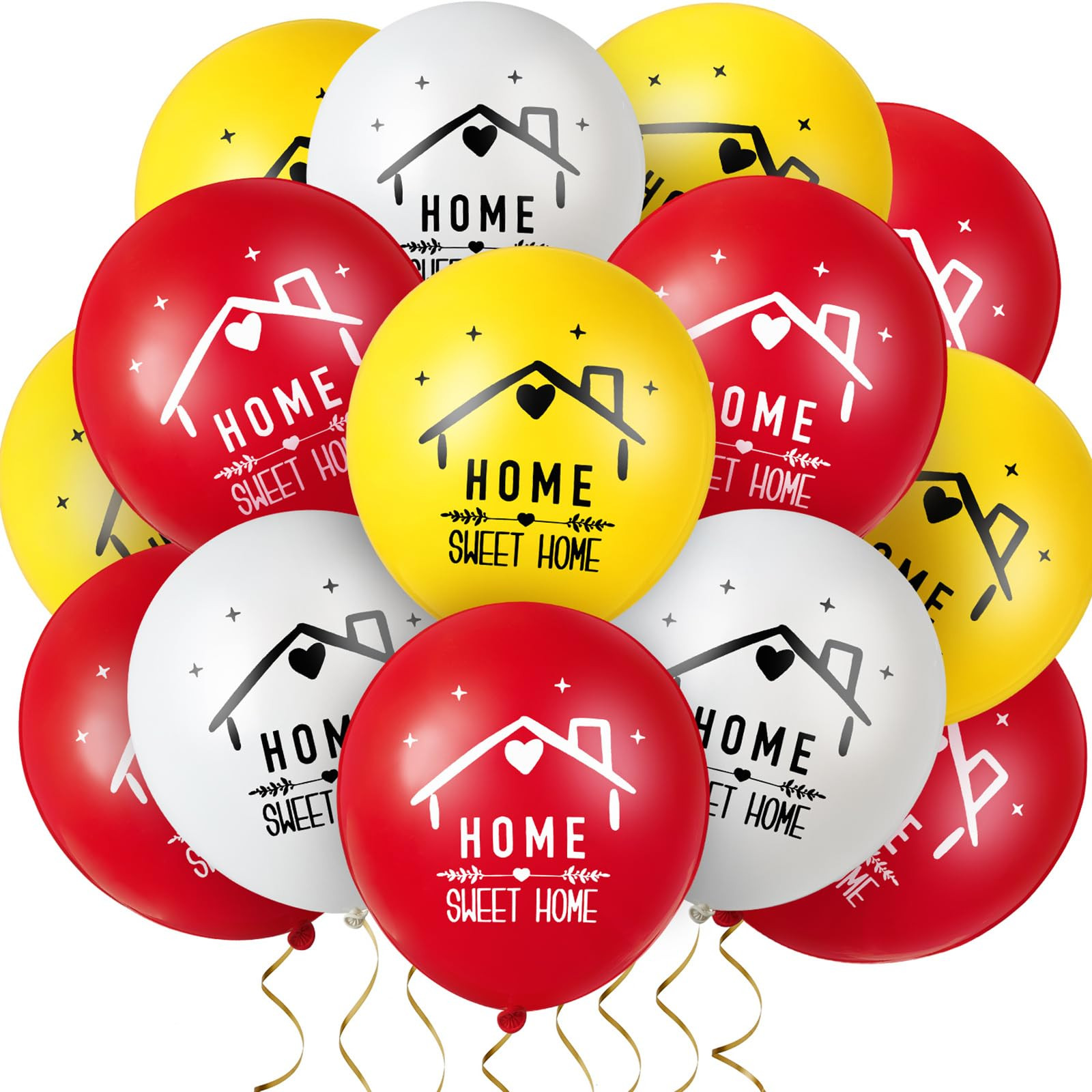60 Pieces Home Sweet Balloon Housewarming Party Latex Welcome Home Balloon for Family Gathering H... | Amazon (US)