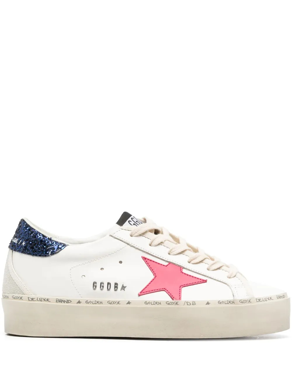 Golden GooseHi Star platform sneakers$625 | Farfetch Global