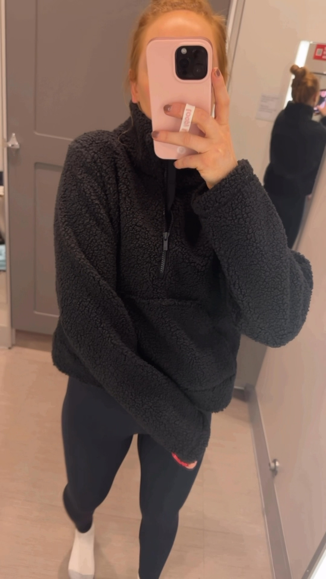 Sooo so cozy and warm!! I want this jacket in every color! 😍🎯
TTS in a small 

Leggings are classic favs too - TTS - small

#LTKFitness #LTKActive