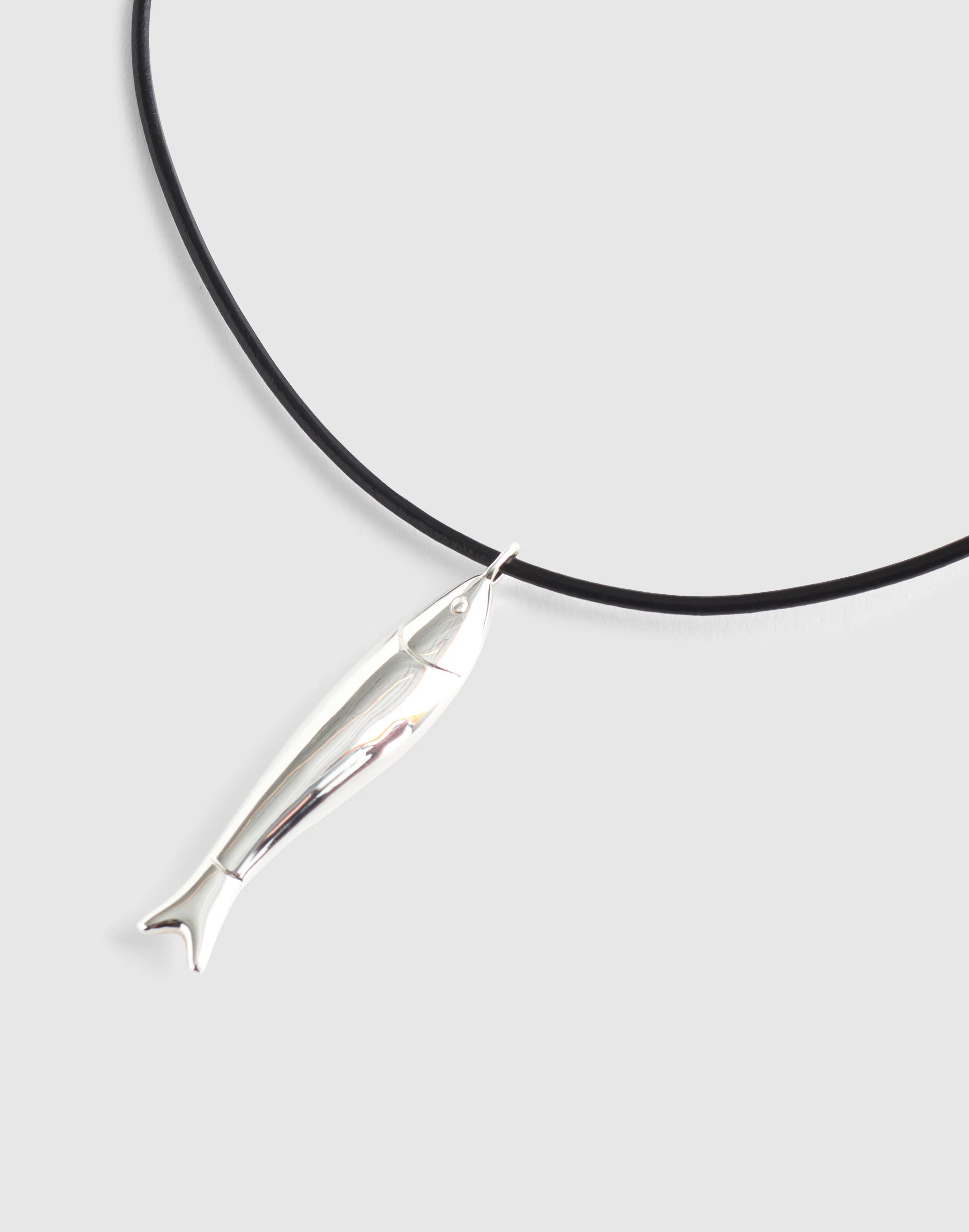 Fish Pendant Cord Necklace | Madewell