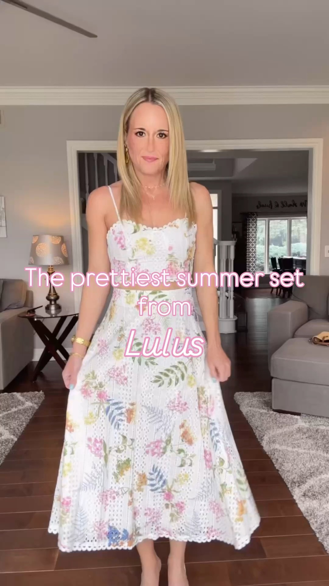The prettiest set you need for summer!  I got this a few years ago and it’s still one of my favorites for a date night.  

@Lulus 

two piece set // summer outfit // summer dress // summer style // eyelet dress // floral set // floral dress //

#LTKootd #LTKOver40 #LTKPetite