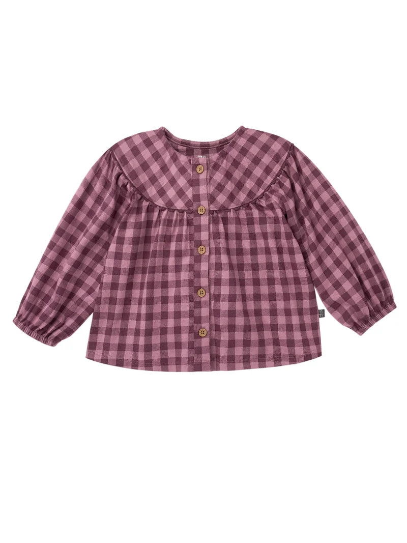 Modern Moments by Gerber Toddler Girl Ric Rac Top and Pant Set, 2-Piece, Sizes 12 Months - 5T | Walmart (US)