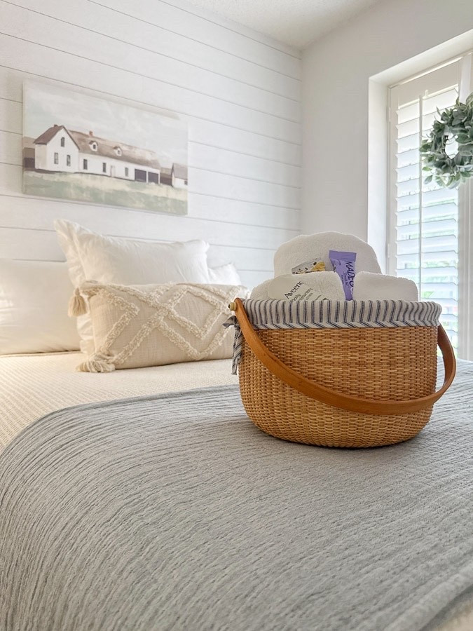 Turning a small space into a cozy guest bedroom retreat was such a joy and I’ve linked all the essentials here just for you! From the softest bedding and dreamy satin pillowcases to the welcome basket and diffuser.
Tap to shop every thoughtful Touch that makes this room feel like a welcoming retreat. 

#LTKHome