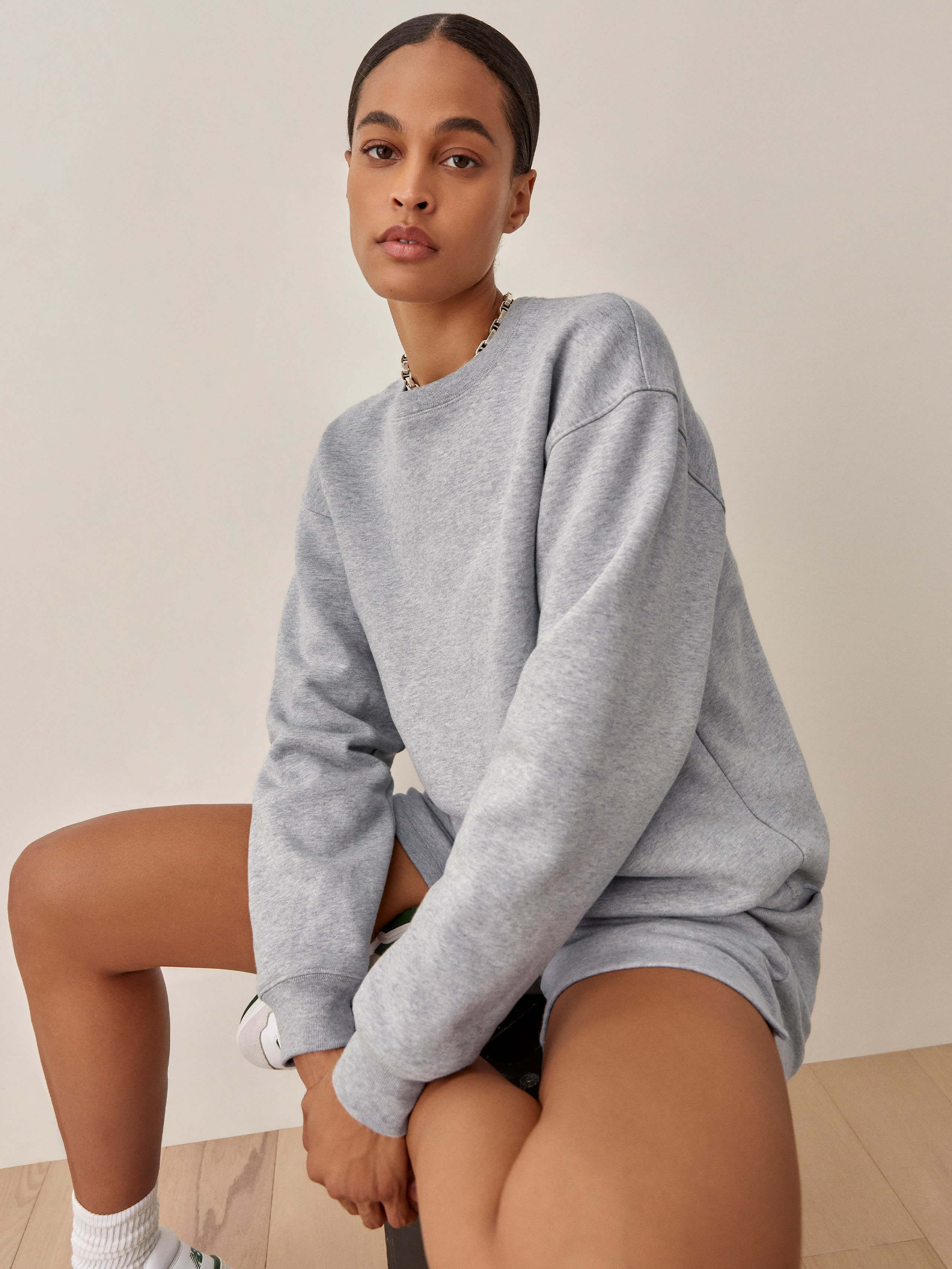Classic Crew Sweatshirt | Reformation (Global)