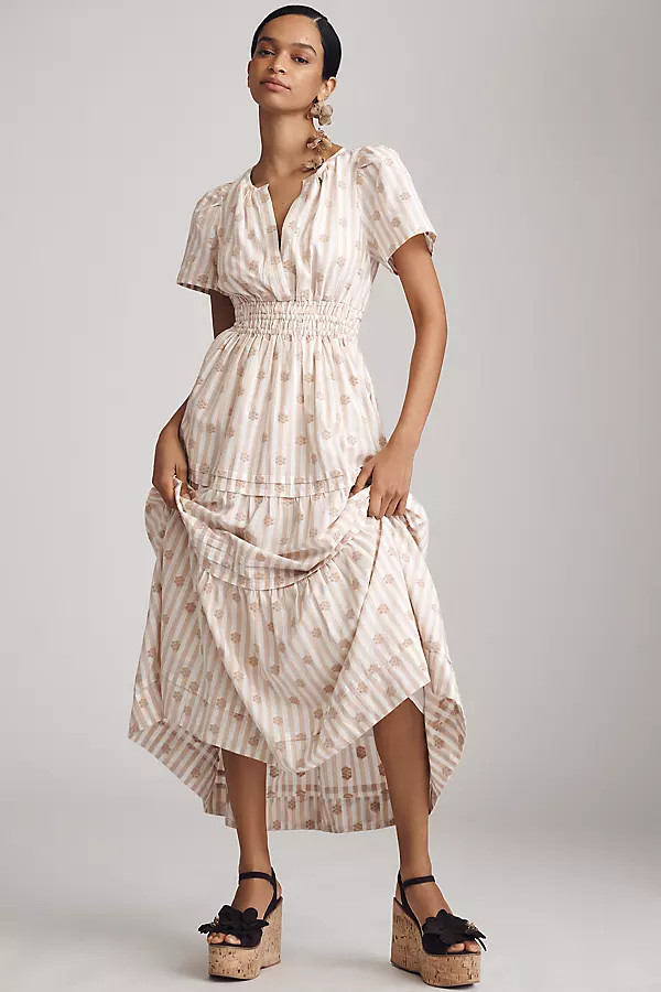 The Somerset Maxi Dress: Textured Edition | Anthropologie (US)