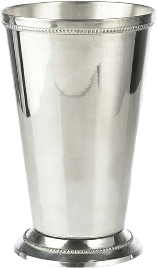 Serene Spaces Living Silver Julep, Mint Julep Glasses use as Flower Vase, Floral Centerpiece at W... | Amazon (US)