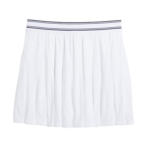 vineyard vines Women's Pleated Athletic Skort, White Cap, Large | Amazon (US)