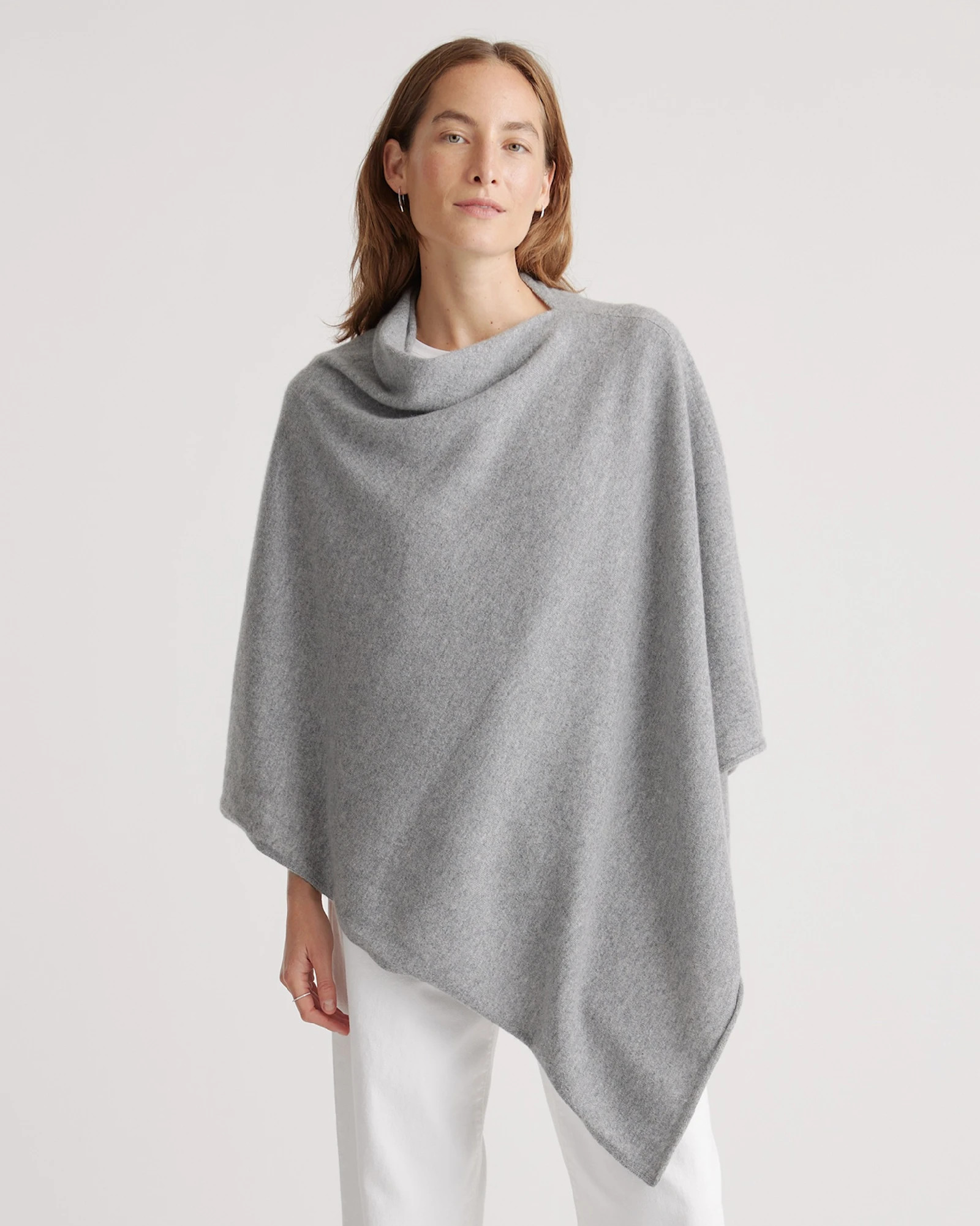 Mongolian Cashmere Poncho | Quince
