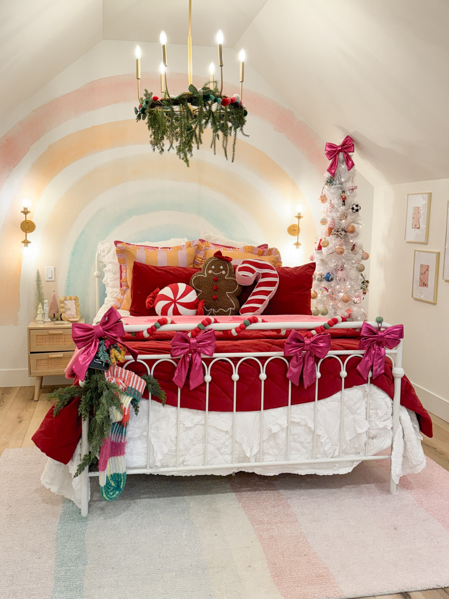 Our girls room this Christmas ✨💕🌲

#LTKSeasonal #LTKHome #LTKHoliday