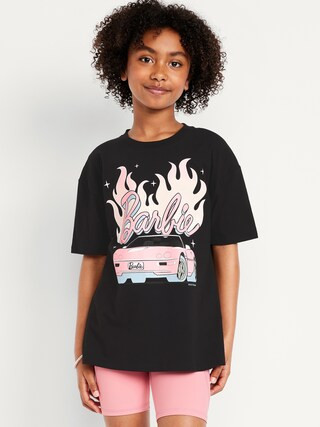 Barbie™ Oversized Graphic T-Shirt for Girls | Old Navy (US)