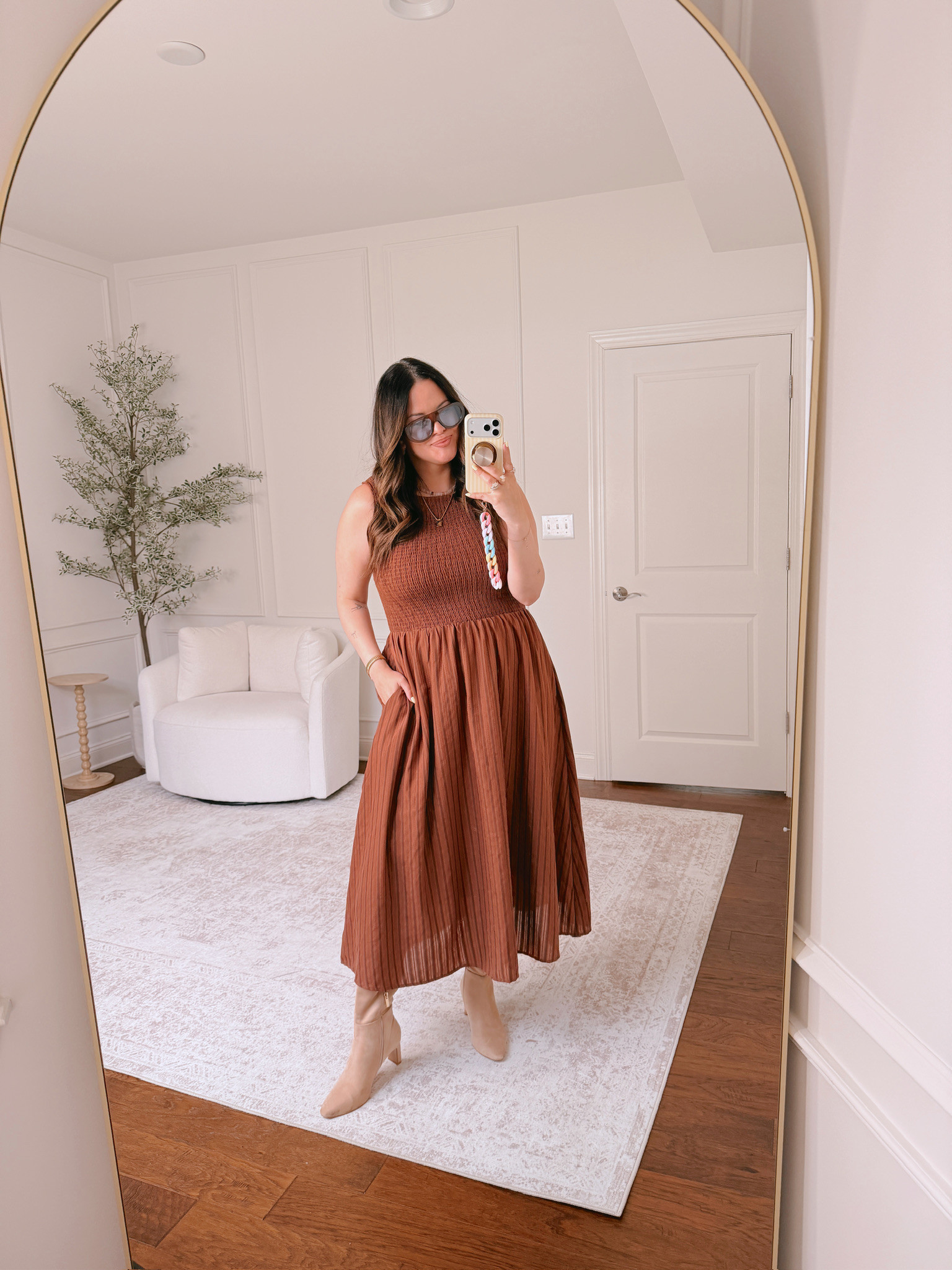 wearing the dress in a large

Anti-pooch outfits, cool mom outfit

 

 #LTKgrwm #LTKootd #LTKMidsize