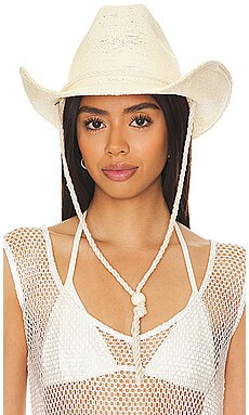 Brixton Austin Straw Cowboy Hat in Bone from Revolve.com | Revolve Clothing (Global)