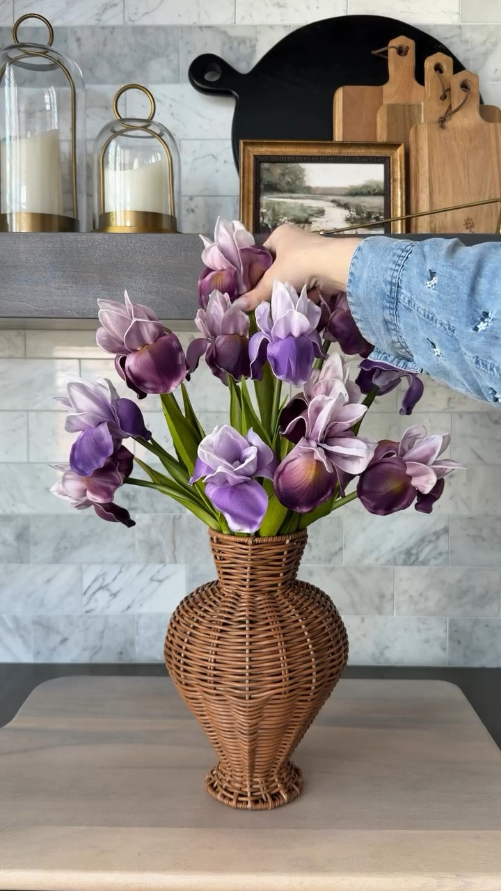 💜 I love the look of fresh florals but not the upkeep… these faux irises give that same soft, elevated feel without ever wilting.

faux flowers, realistic faux stems, amazon home decor, neutral home styling, spring home refresh
#amazonhome #homedecorfinds

#LTKSeasonal #LTKHome