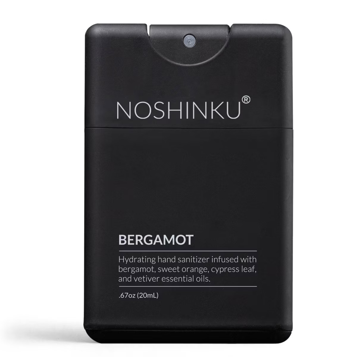 NOSHINKU Refillable Bergamot Ultra Moisturizing Pocket Sanitizer - Travel Size - 20ml | Target