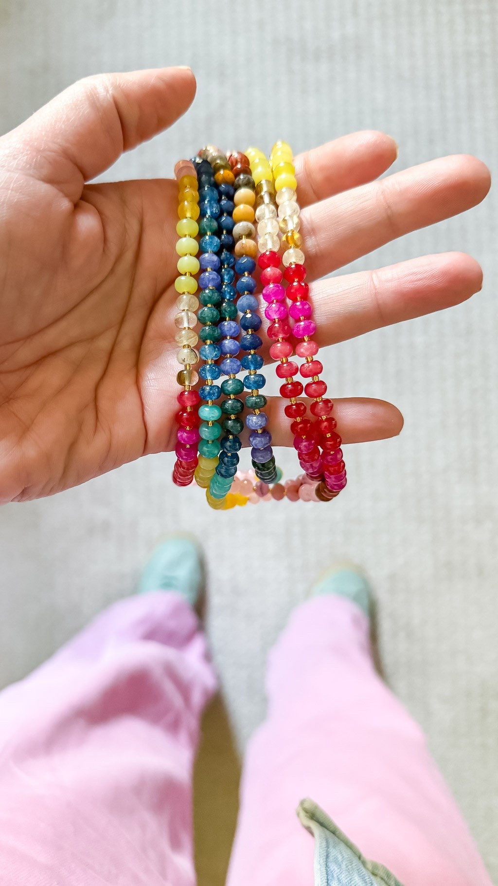 The colorful necklace I’ve been wearing on REPEAT. Today is the last day that it’s 50% off. And look at how well it matches my favorite pants and sneakers?! Meant to be. 

#LTKMidsize #LTKFindsUnder50 #LTKOver40