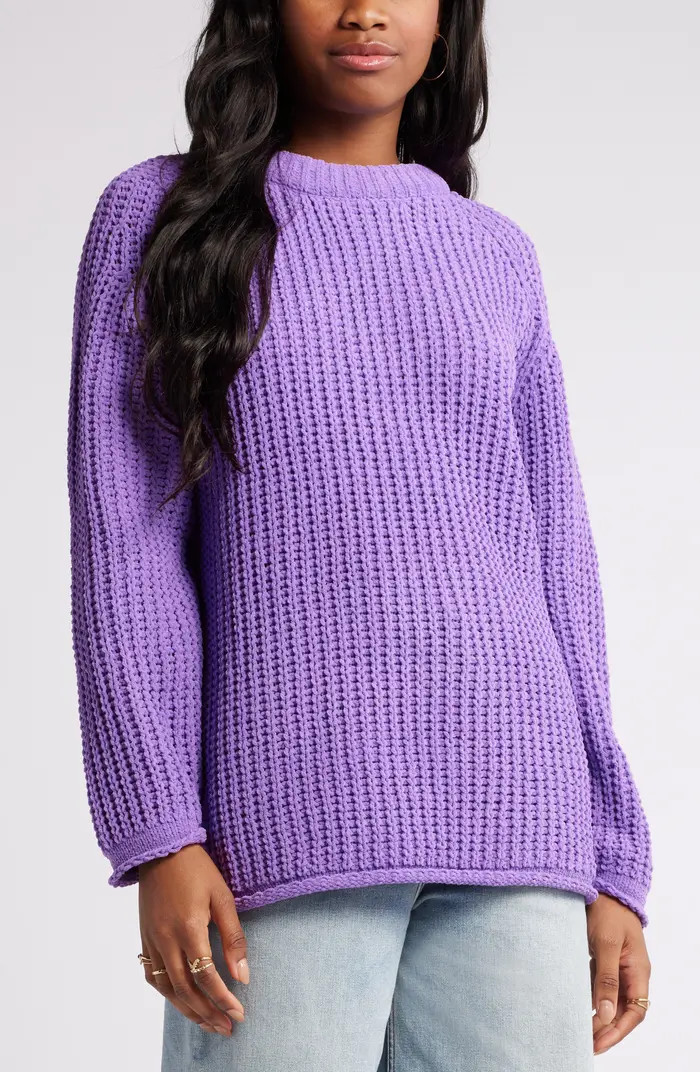 BP. Slouchy Chenille Pullover Sweater | Nordstrom | Nordstrom