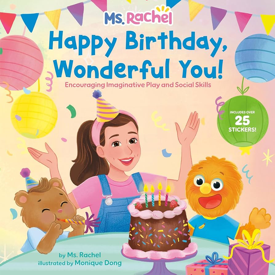 Happy Birthday, Wonderful You!: Encouraging Imaginative Play and Social Skills (Ms. Rachel): Incl... | Amazon (US)